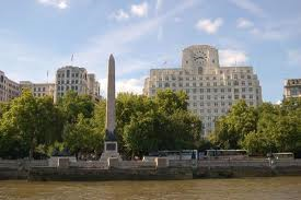 River Thames and Cleopatra's Needle